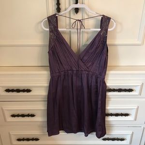Plum dress